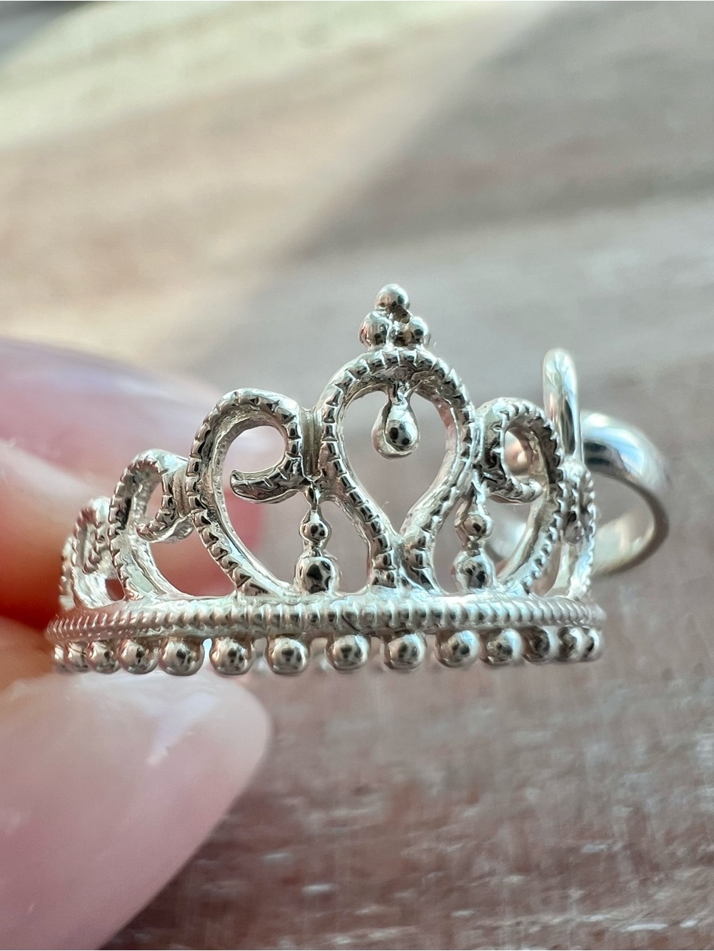 LINKS OF LONDON 925 Sterling Silver Princess Tiara Charm